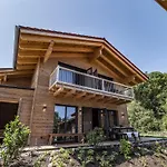 Eigener Sauna Im Vital Camp Alpesi faház *