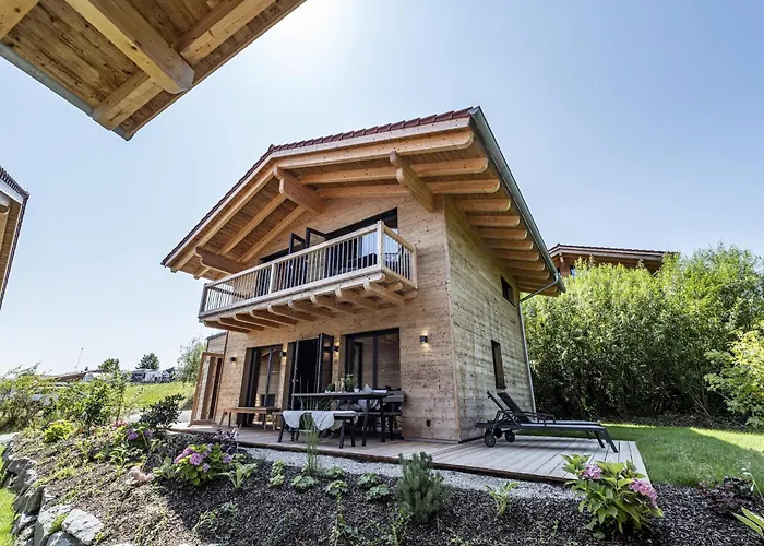 Dağ evi Eigener Sauna Im Vital Camp